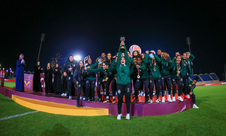 Saudi Arabia Womens Football Team Wins Nations First International