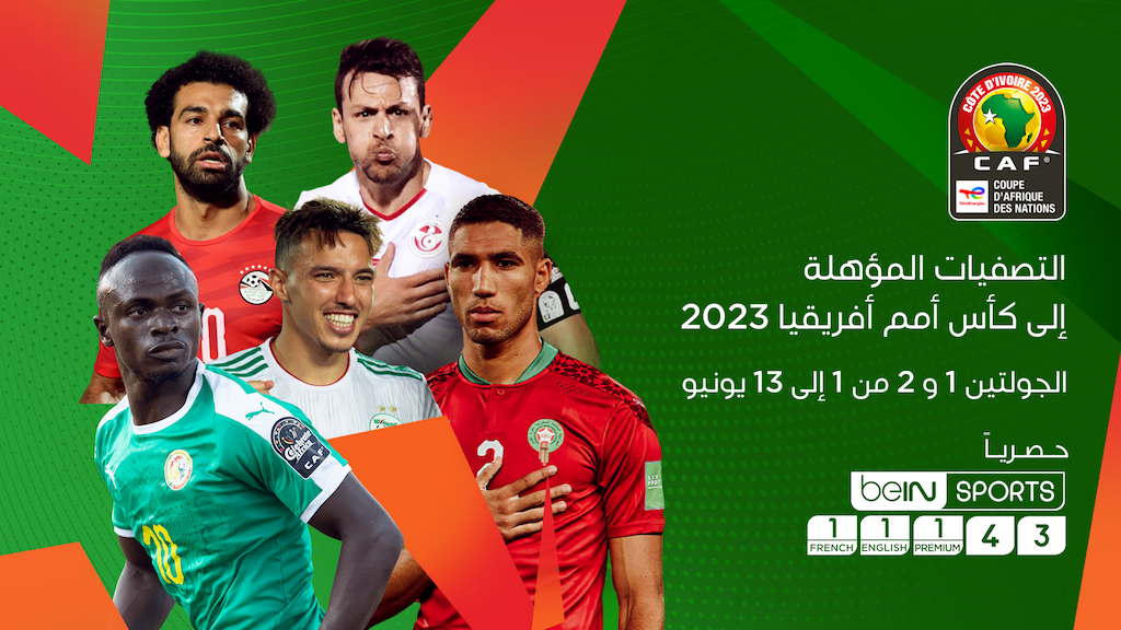 2023 AFCON Qualifiers Get Underway Exclusively on beIN SPORTS Across